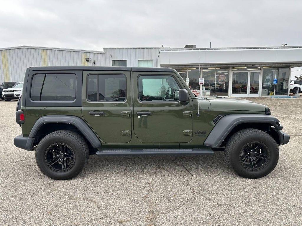 used 2021 Jeep Wrangler Unlimited car, priced at $22,495