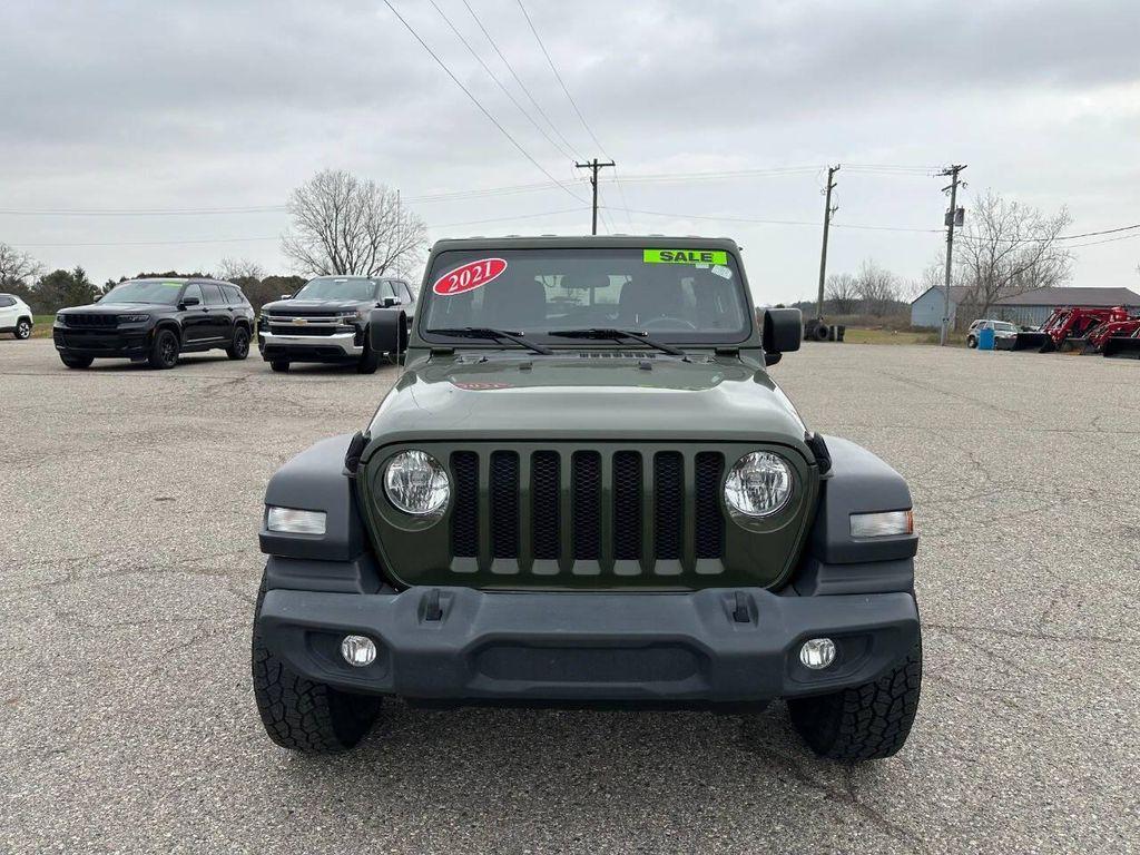used 2021 Jeep Wrangler Unlimited car, priced at $22,495
