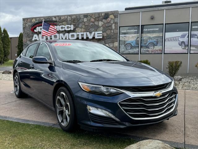 used 2021 Chevrolet Malibu car, priced at $20,900