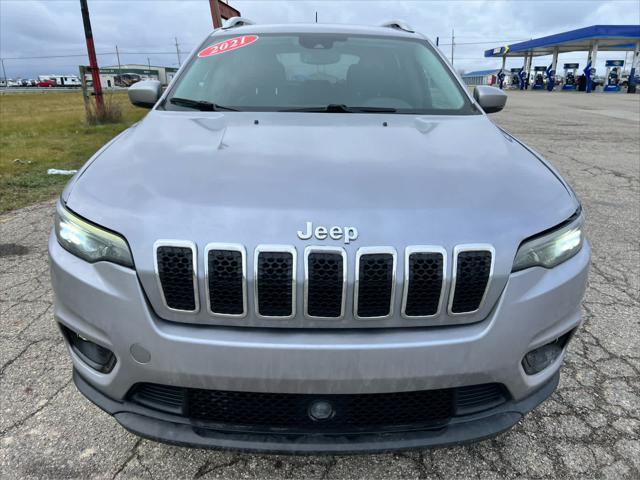 used 2021 Jeep Cherokee car, priced at $18,995