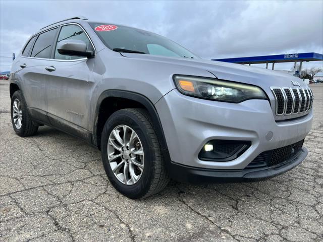 used 2021 Jeep Cherokee car, priced at $18,995