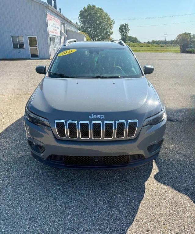 used 2021 Jeep Cherokee car, priced at $17,499