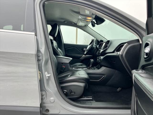 used 2021 Jeep Cherokee car, priced at $17,250
