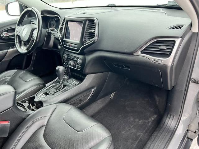 used 2021 Jeep Cherokee car, priced at $17,250