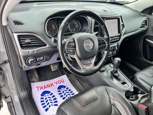 used 2021 Jeep Cherokee car, priced at $17,250