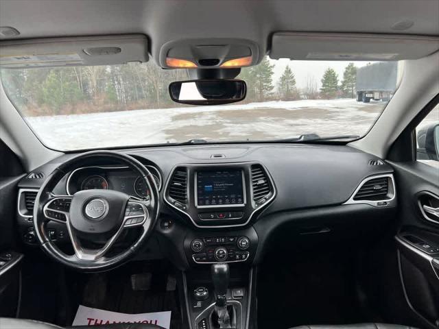 used 2021 Jeep Cherokee car, priced at $17,250