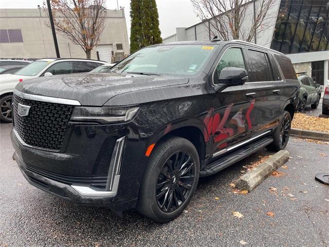 used 2022 Cadillac Escalade ESV car, priced at $73,474