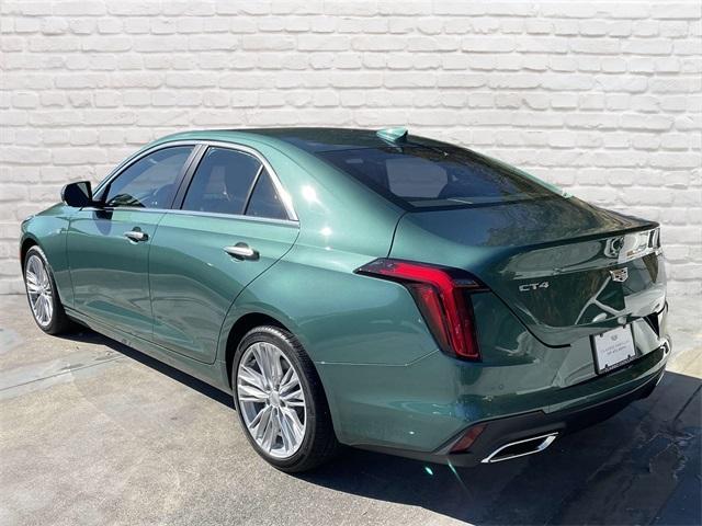 new 2025 Cadillac CT4 car, priced at $42,115