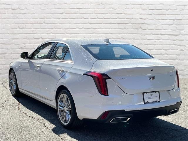 new 2025 Cadillac CT4 car, priced at $41,490