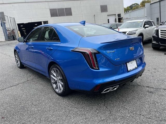 new 2025 Cadillac CT4-V car, priced at $51,465