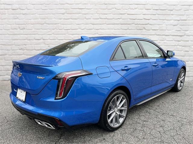 new 2025 Cadillac CT4-V car, priced at $51,465