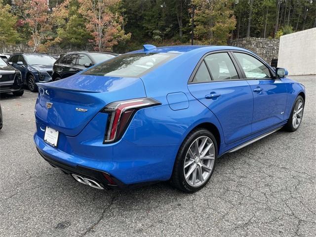 new 2025 Cadillac CT4-V car, priced at $51,465