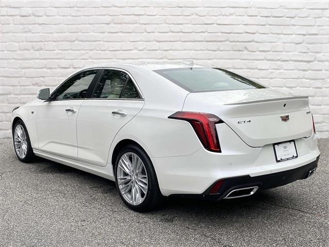 new 2025 Cadillac CT4 car, priced at $44,360