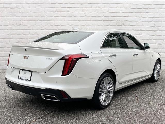 new 2025 Cadillac CT4 car, priced at $44,360