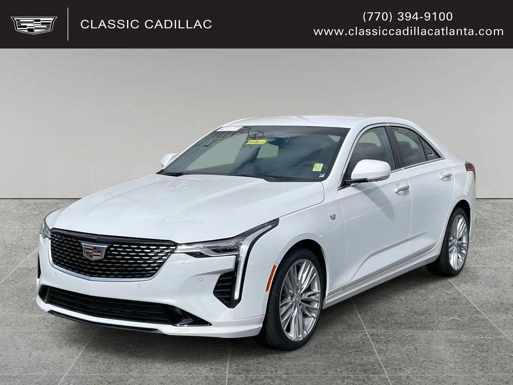 new 2025 Cadillac CT4 car, priced at $42,490