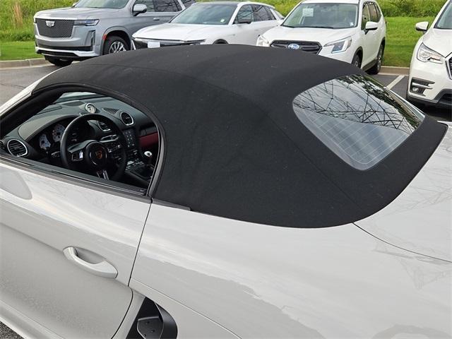 used 2023 Porsche 718 Boxster car, priced at $110,888