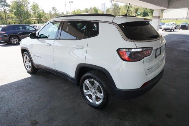 used 2023 Jeep Compass car, priced at $23,998