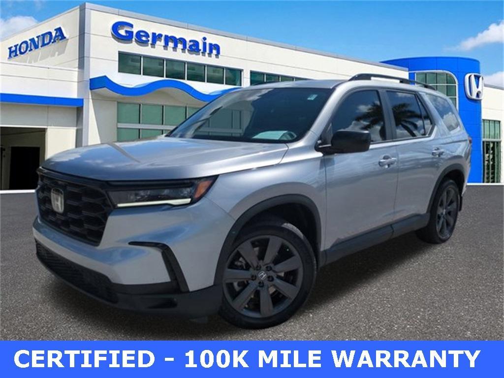 used 2025 Honda Pilot car, priced at $38,800