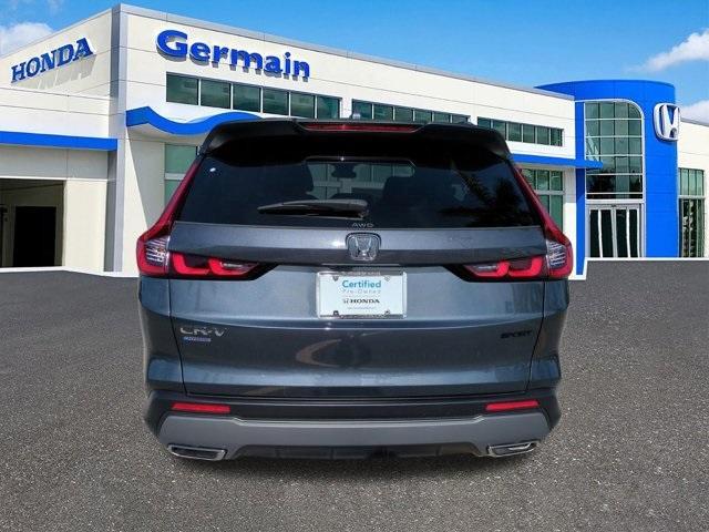 used 2025 Honda CR-V Hybrid car, priced at $33,500