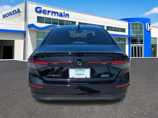 used 2023 Honda Accord Hybrid car, priced at $28,300