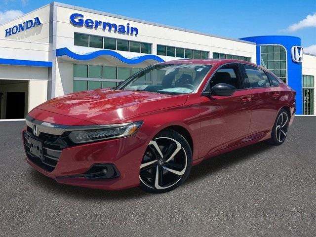 used 2021 Honda Accord car, priced at $27,488