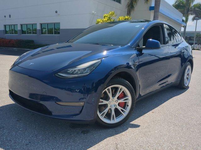 used 2021 Tesla Model Y car, priced at $23,500