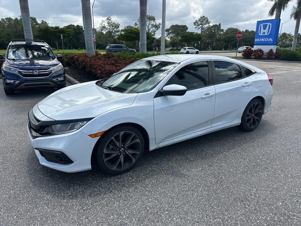 used 2021 Honda Civic car, priced at $21,500