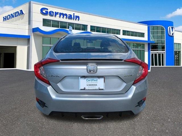 used 2020 Honda Civic car, priced at $20,300
