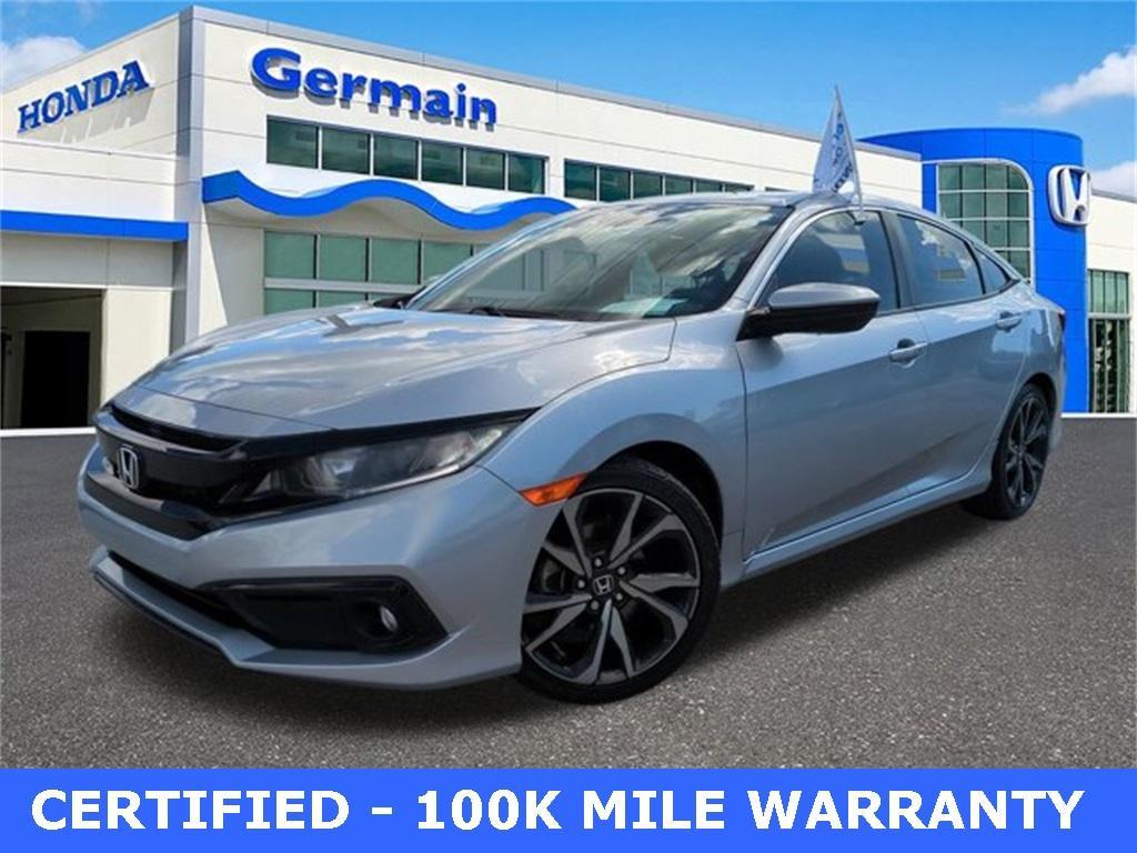 used 2020 Honda Civic car, priced at $20,800