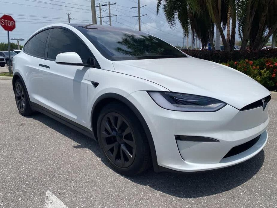 used 2022 Tesla Model X car, priced at $84,888