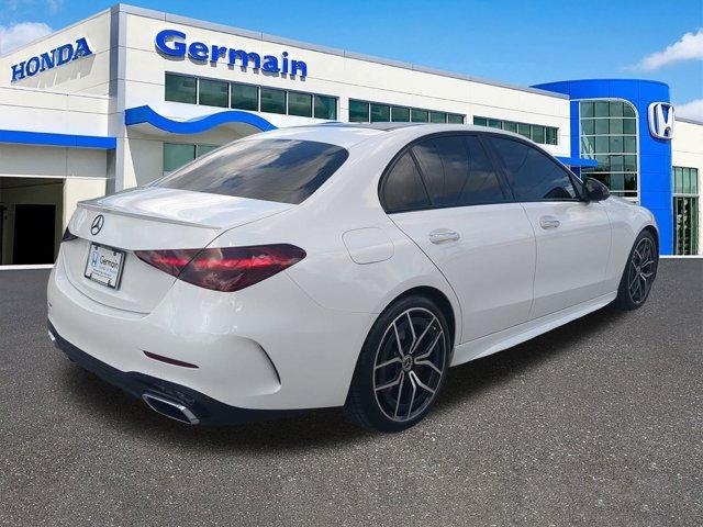 used 2023 Mercedes-Benz C-Class car, priced at $36,500