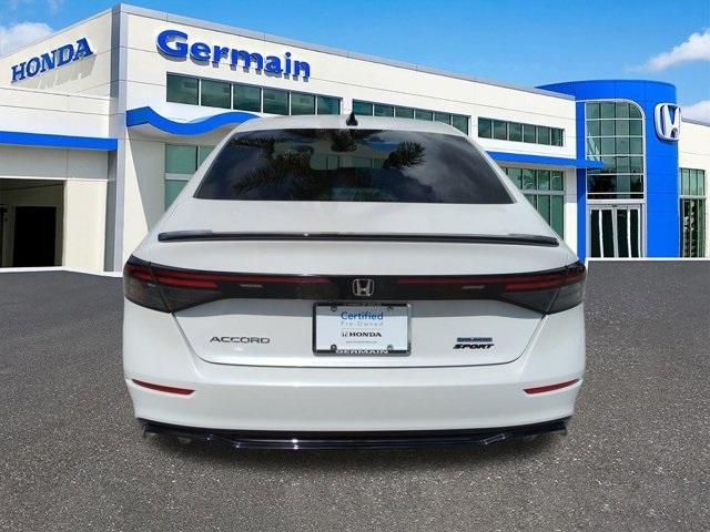 used 2023 Honda Accord Hybrid car, priced at $28,500