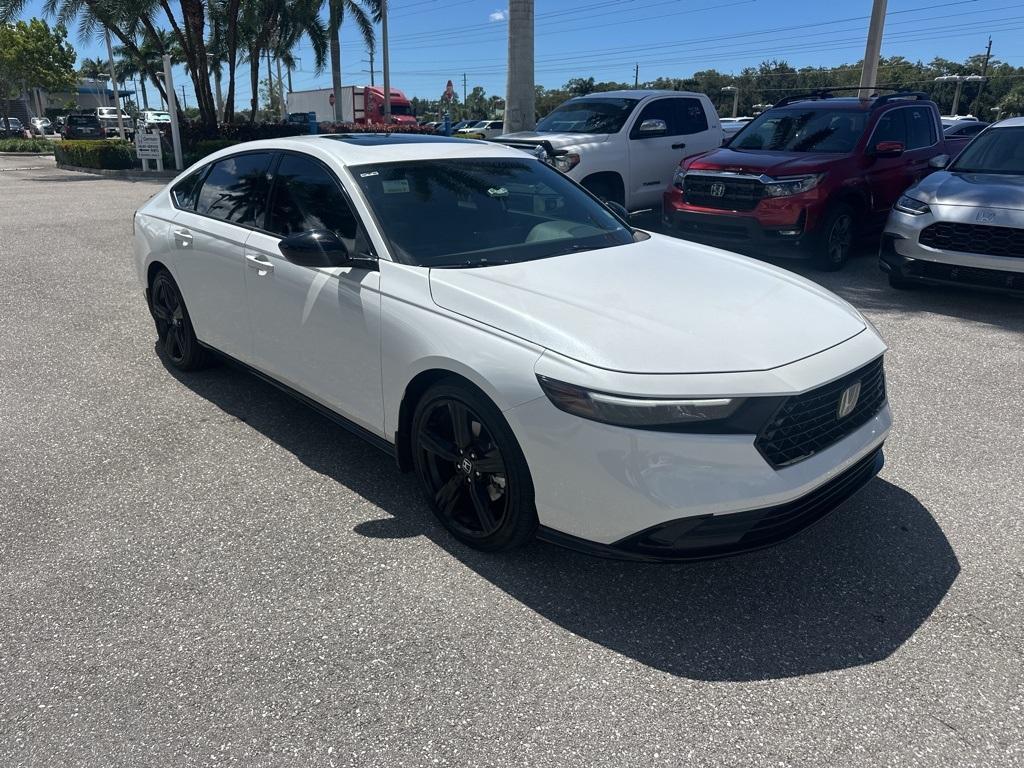 used 2023 Honda Accord Hybrid car, priced at $28,800