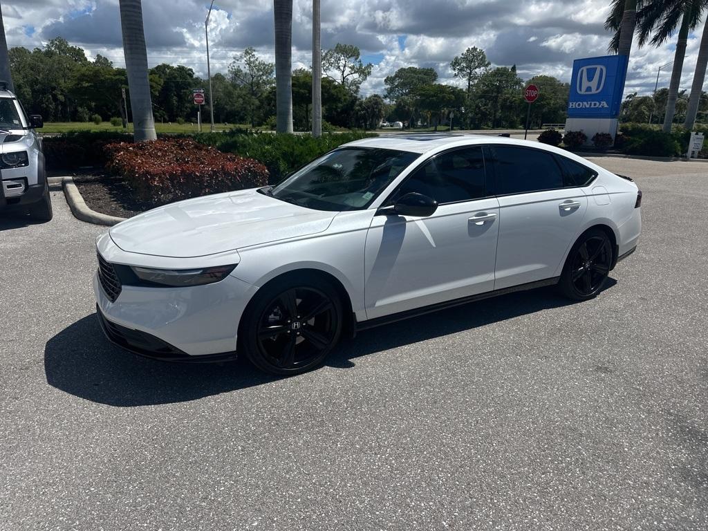 used 2023 Honda Accord Hybrid car, priced at $28,800