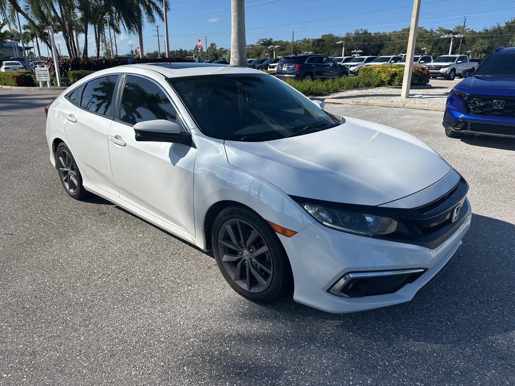 used 2021 Honda Civic car, priced at $18,500