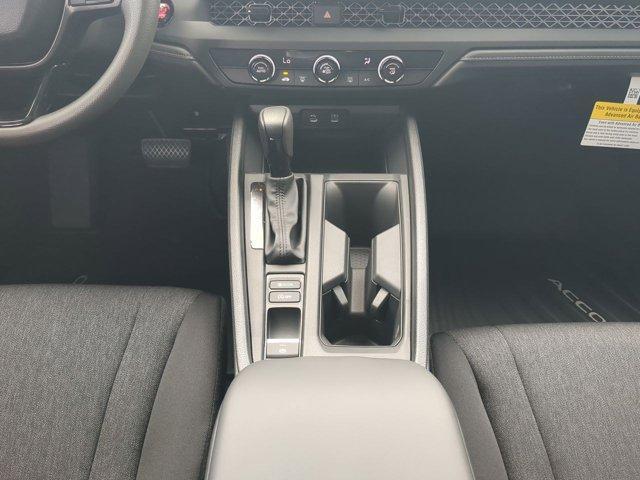 new 2025 Honda Accord car, priced at $29,445