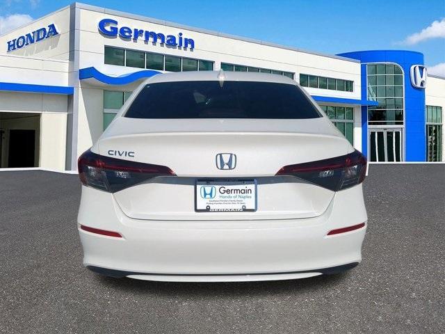new 2025 Honda Civic car, priced at $25,855