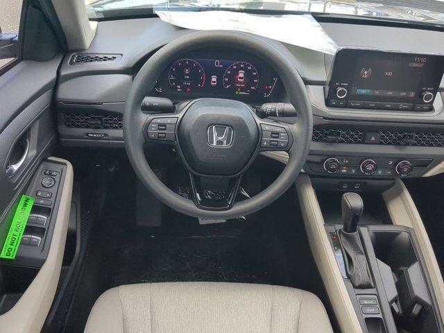 new 2025 Honda Accord car, priced at $29,445