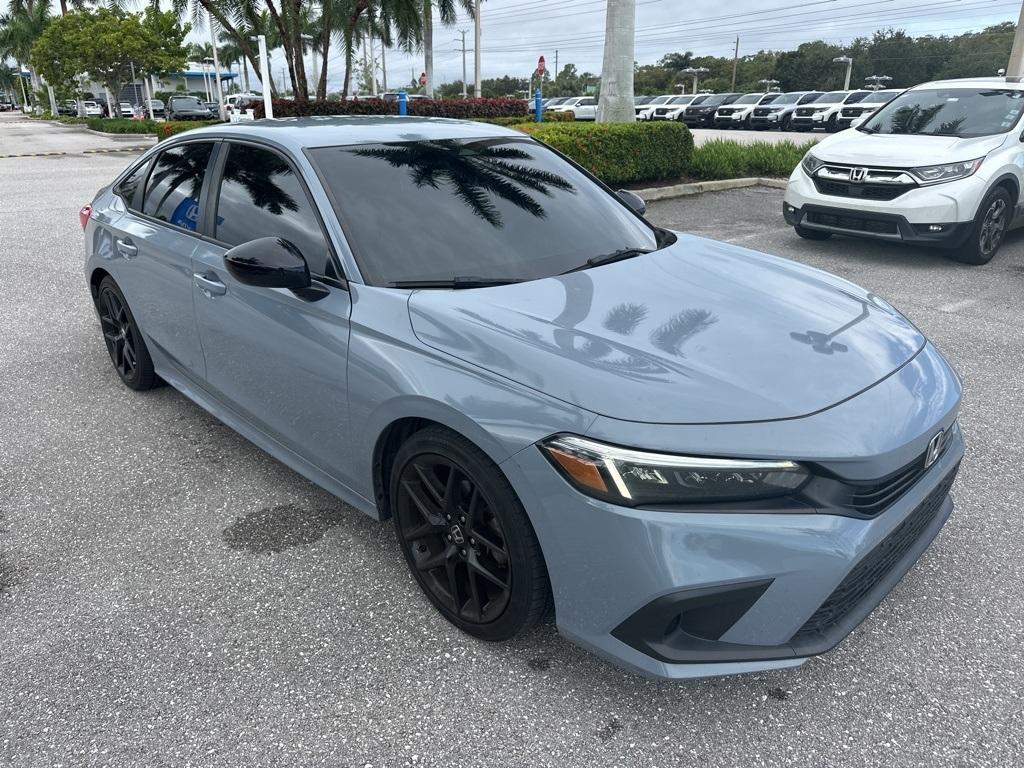 used 2022 Honda Civic car, priced at $21,800