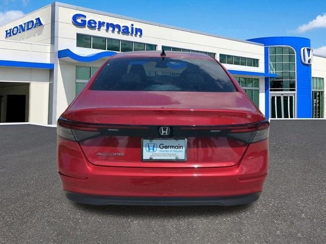 new 2025 Honda Accord car, priced at $32,165
