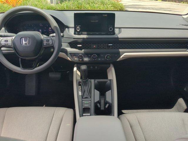 used 2025 Honda Accord car, priced at $30,500