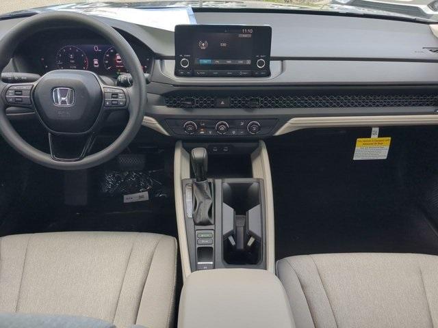 new 2025 Honda Accord car, priced at $29,445