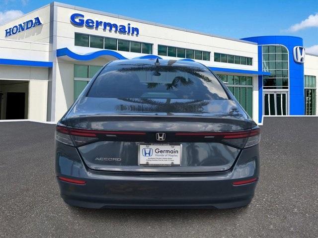 new 2025 Honda Accord car, priced at $29,445