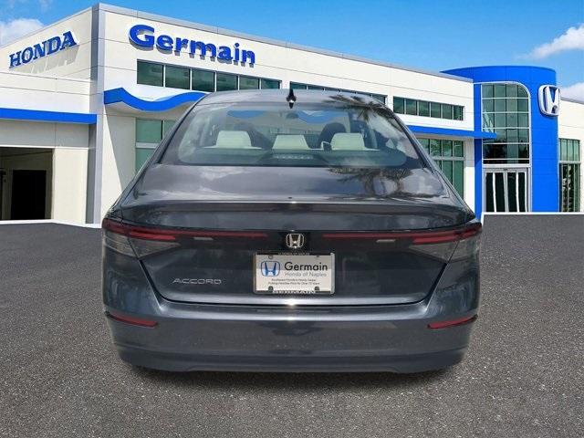 new 2025 Honda Accord car, priced at $31,710