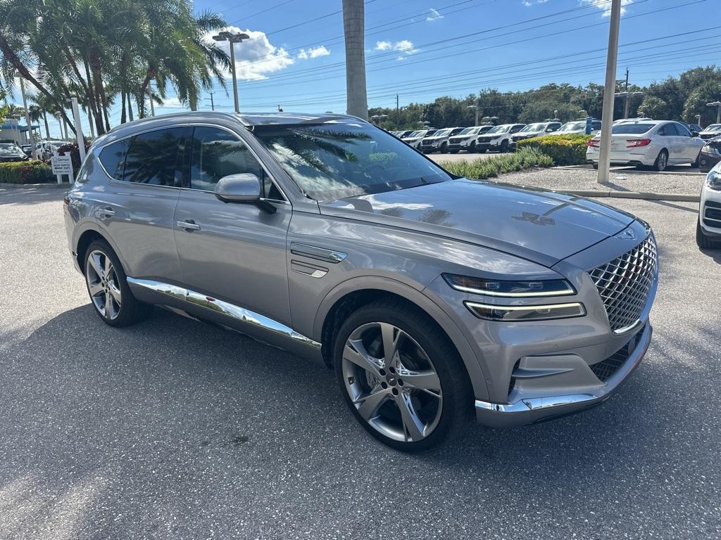used 2021 Genesis GV80 car, priced at $33,800