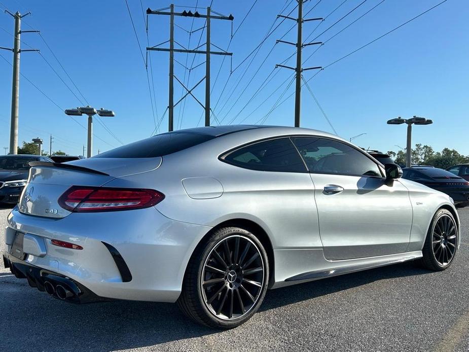 used 2023 Mercedes-Benz AMG C 43 car, priced at $59,998