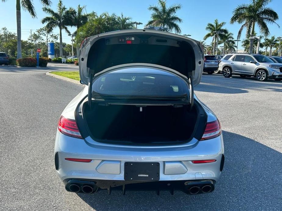 used 2023 Mercedes-Benz AMG C 43 car, priced at $59,998