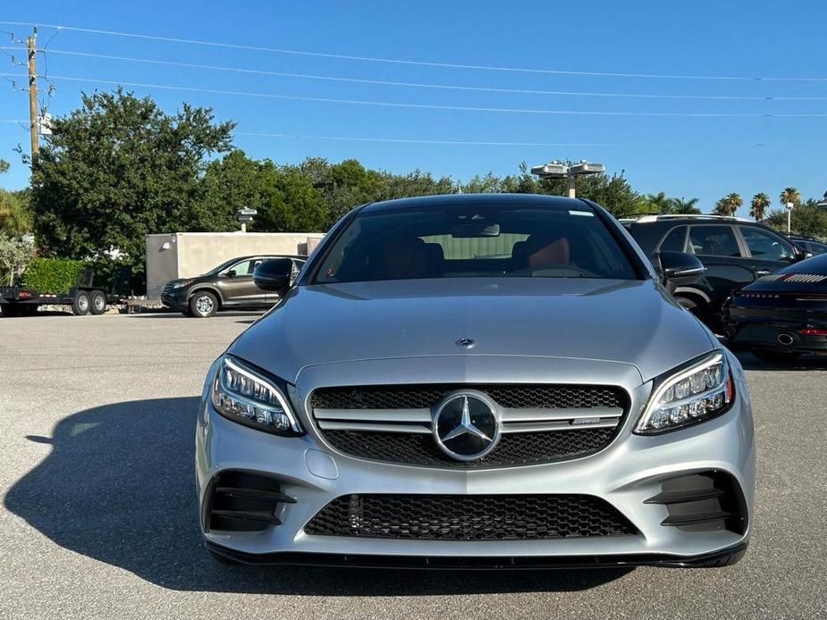 used 2023 Mercedes-Benz AMG C 43 car, priced at $59,998