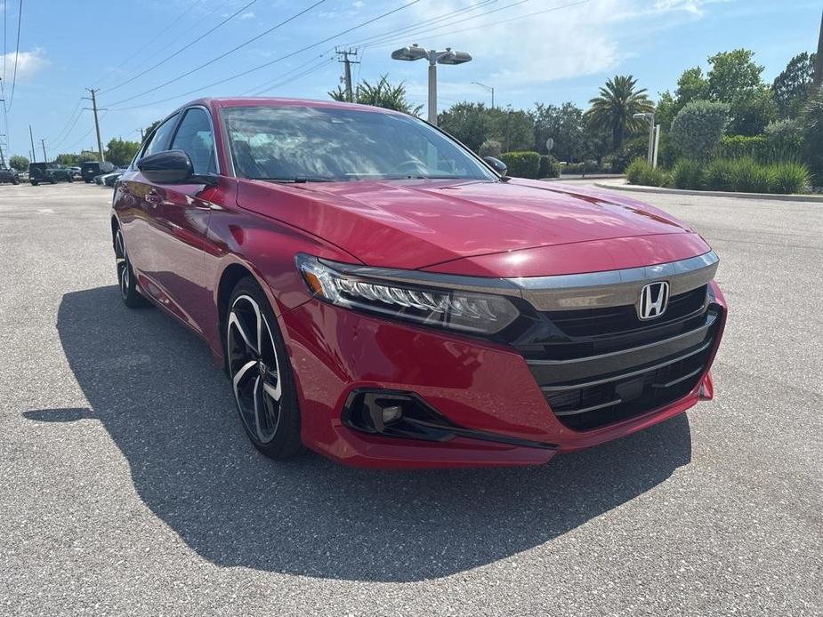 used 2021 Honda Accord car, priced at $23,999