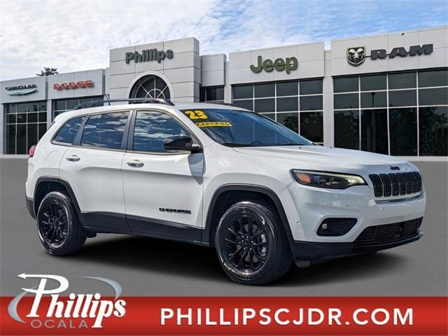 used 2023 Jeep Cherokee car, priced at $28,444